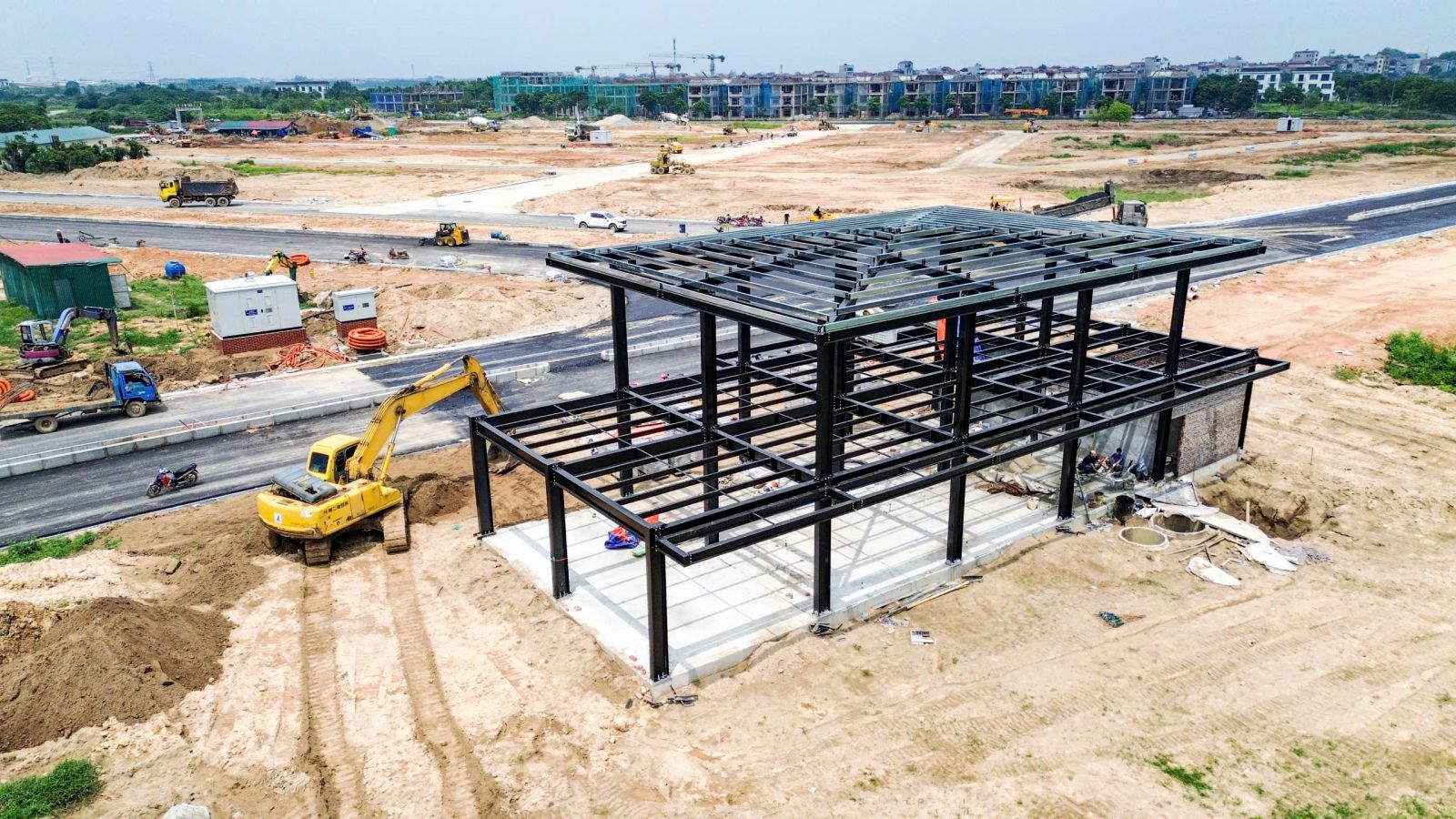 TIẾN ĐỘ THI CÔNG PEARL RIVERA HÀ NỘI
