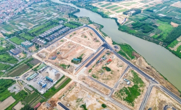 Tiến độ xây dựng Pearl Rivera Hà Nội